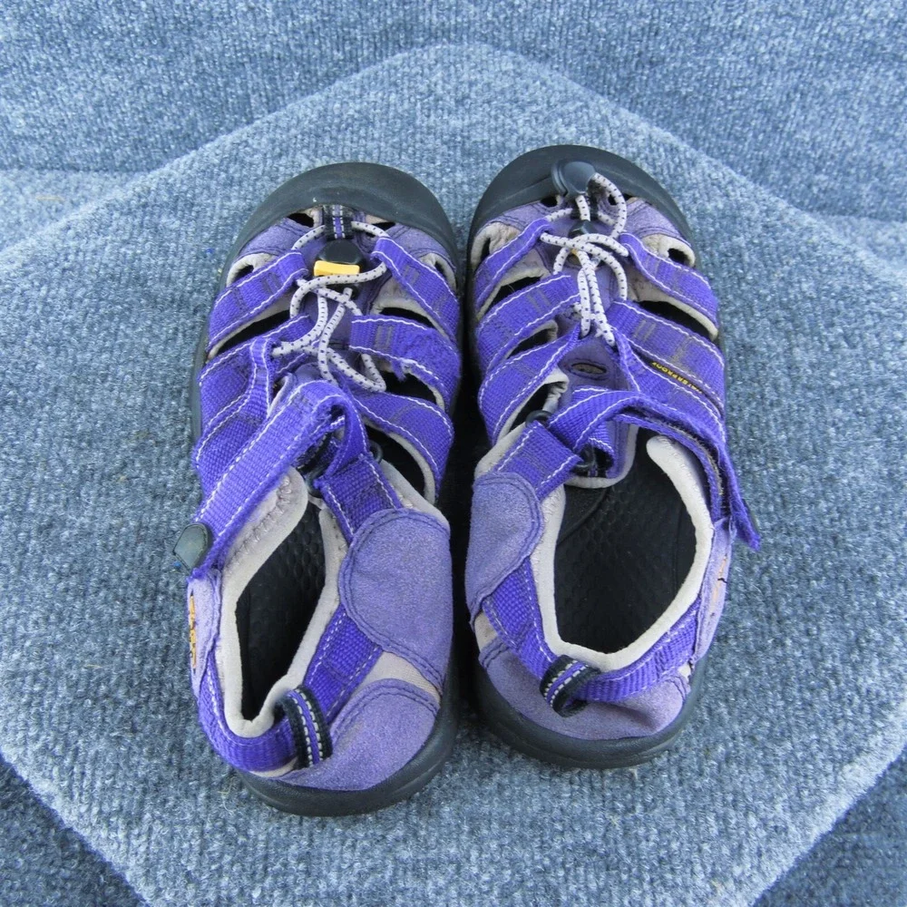 KEEN Youth Girls Beach Sport‎ Shoes Purple Synthetic Drawstring Size 5 Medium
